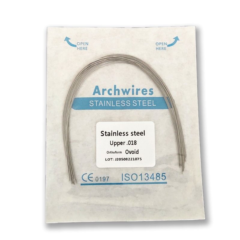 NiTi Super Elastic Wire 0016 Natural Form 15 upper 15 lower