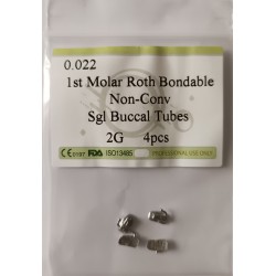 MIM Sgl Bondable Tube 2G 1st Molar 0022 Roth