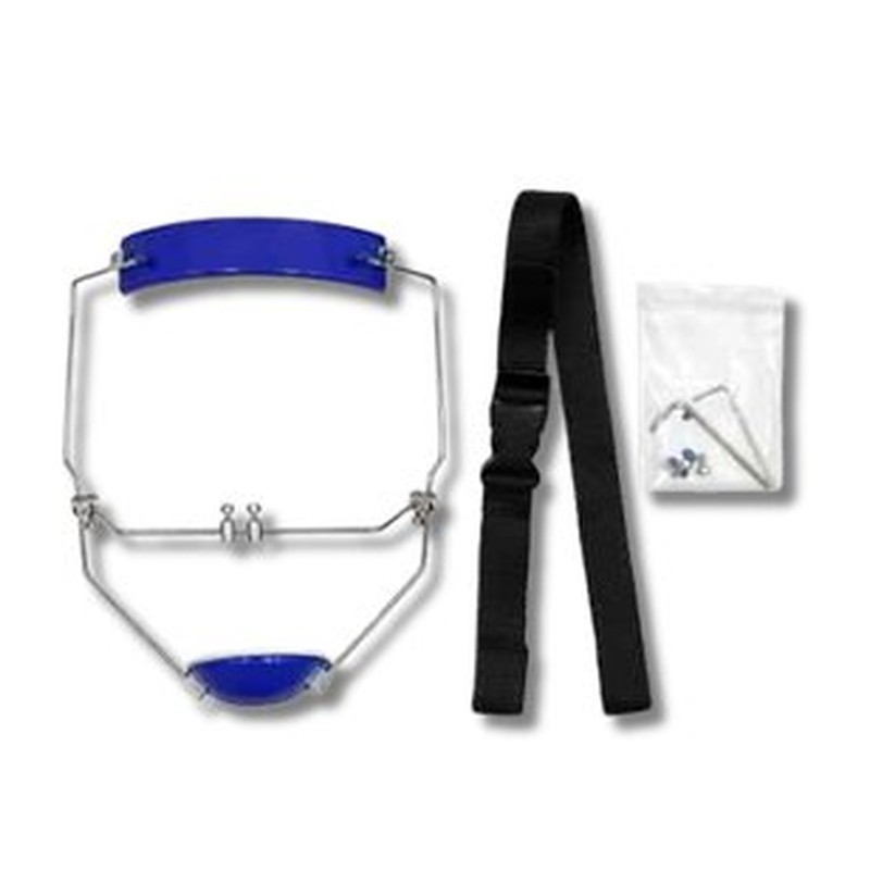 Pull Headgear Face Mask with Double Lever (masque de Delaire)