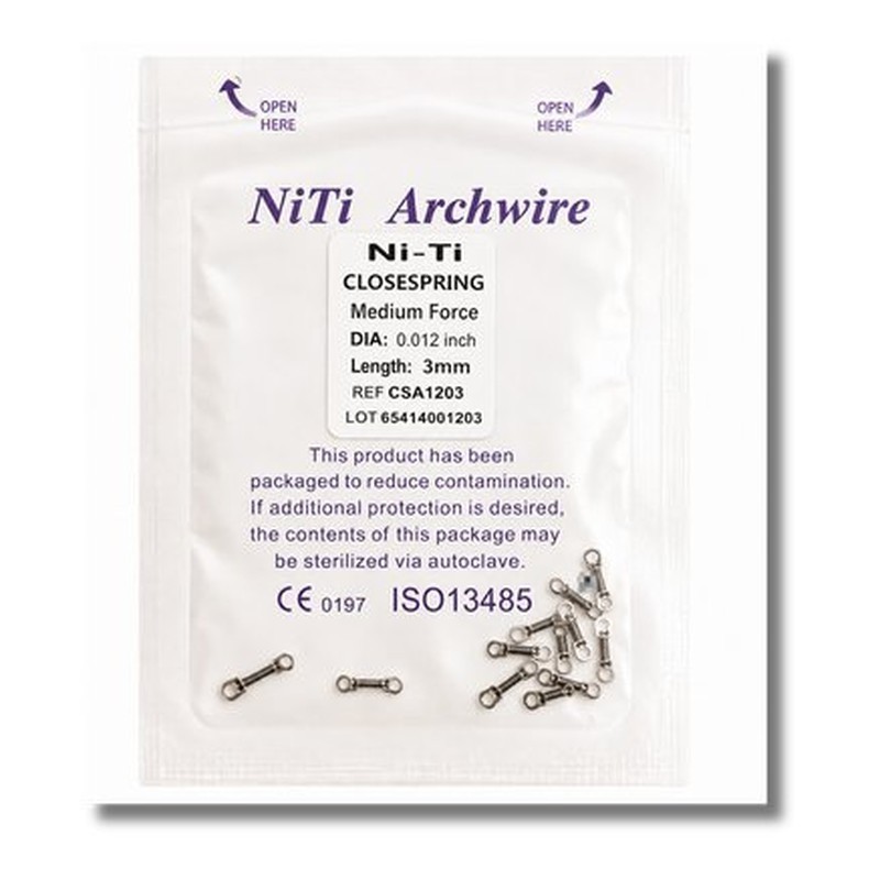 Ni-Ti Close Spring